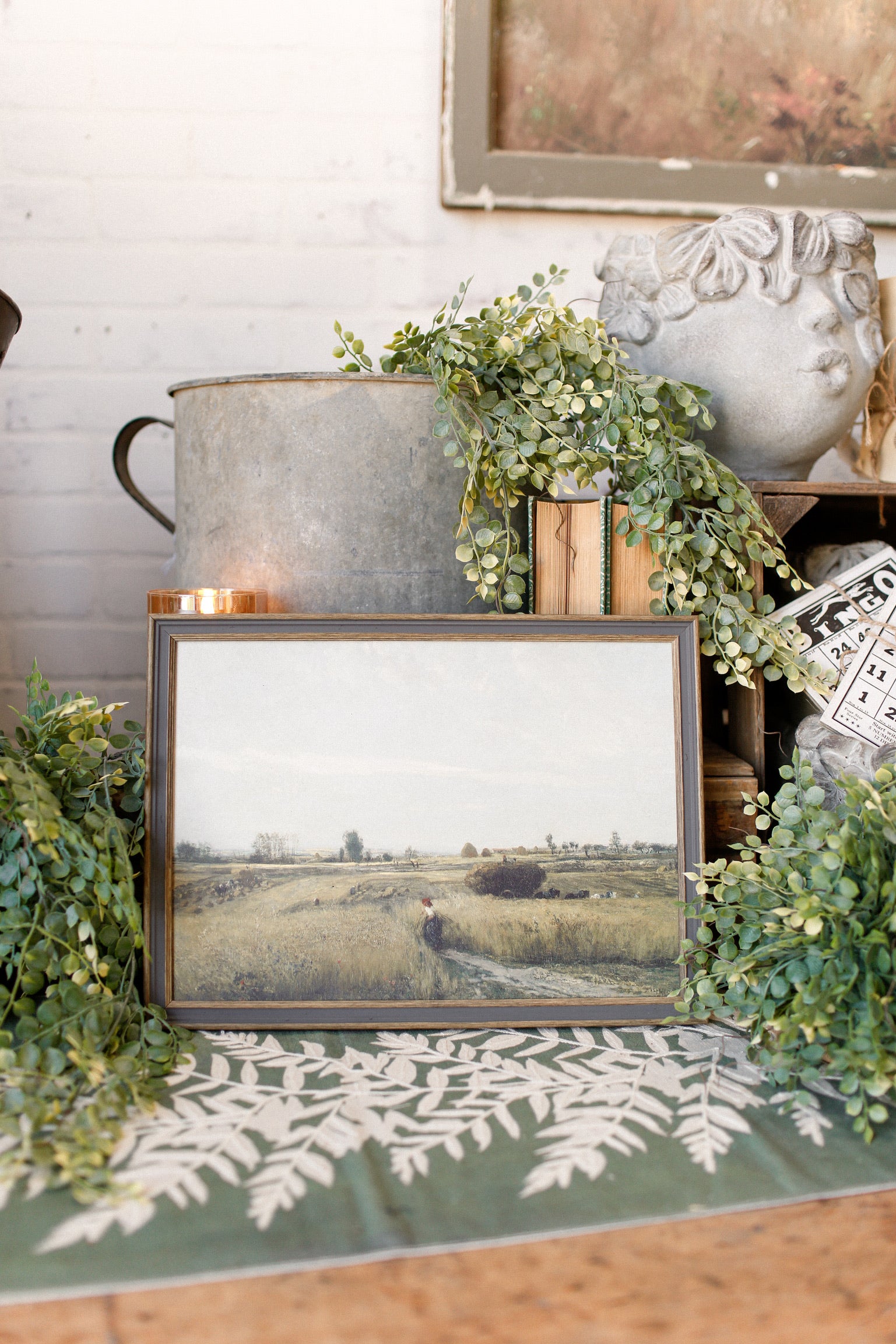 Harvest Landscape Framed Art The Little Burlap Barn®
