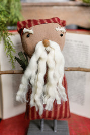 Sleepy St. Nick Handmade Doll