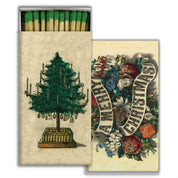 Matches - Holiday Tree & A Merry Christmas - Green HomArt