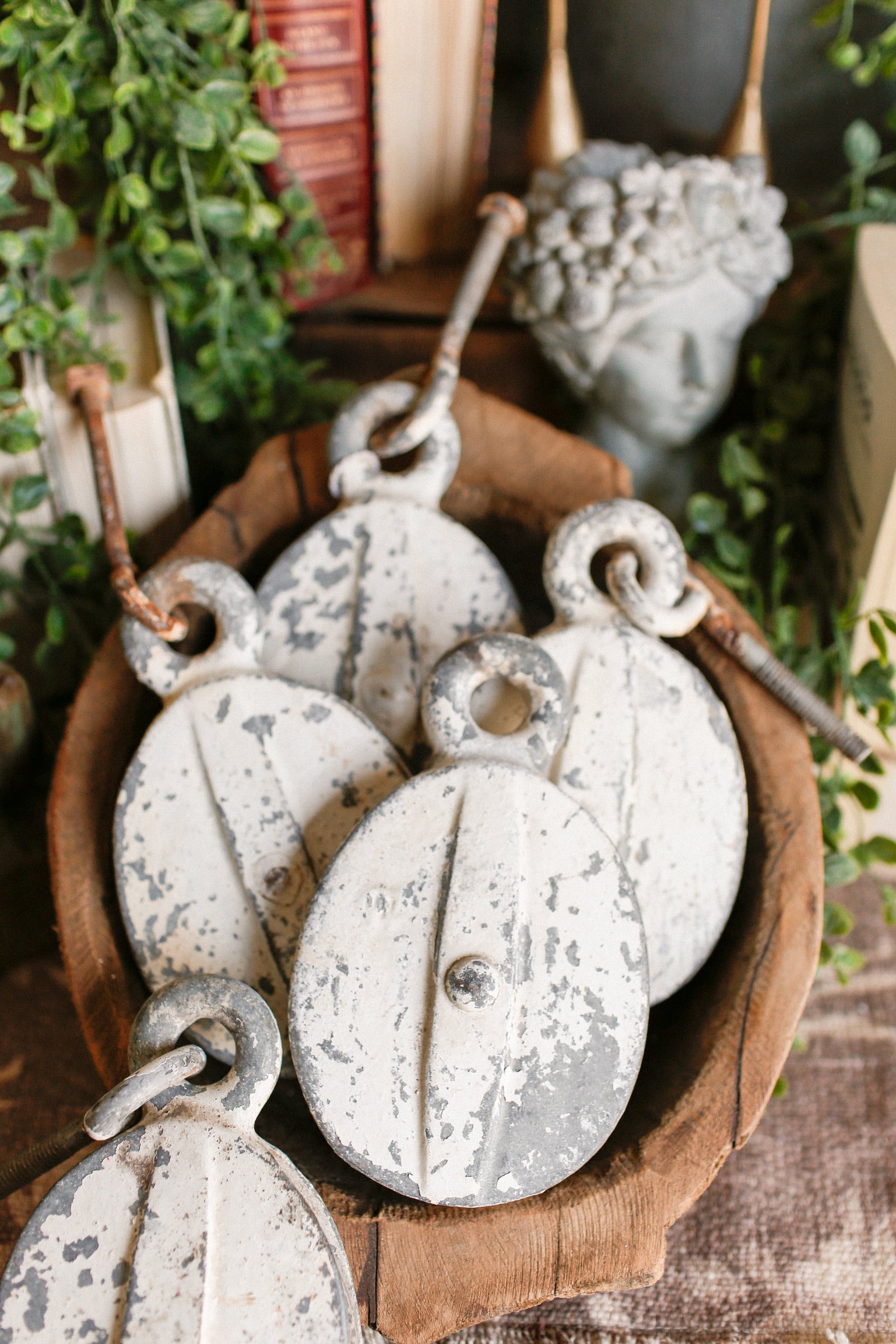 Vintage Metal Pully The Little Burlap Barn®