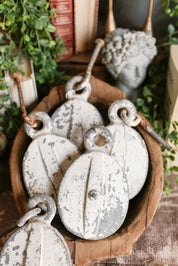 Vintage Metal Pully The Little Burlap Barn®