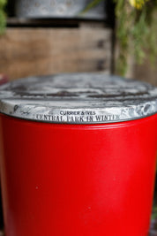 Vintage Currier and Ives Christmas Tin