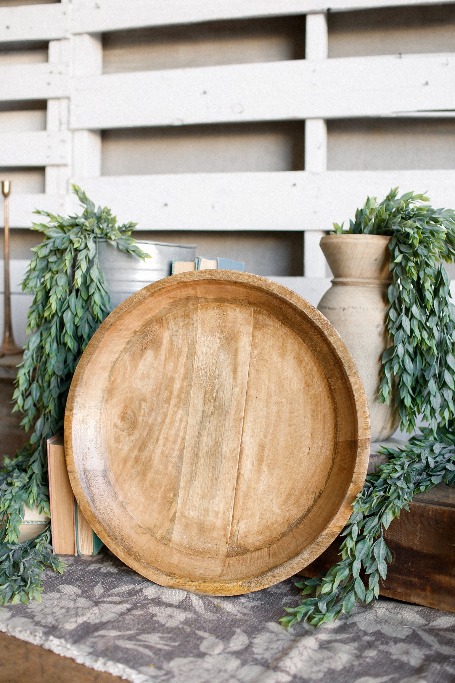 Hand-Carved Mango Wood Tray