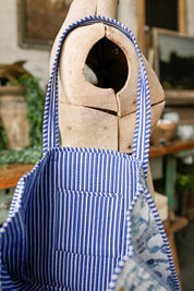 White Quilted Tote Bag The Little Burlap Barn®