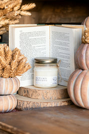 Autumn Kitchen Mason Jar Candle The Little Burlap Barn