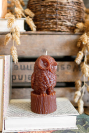 Owl Candle
