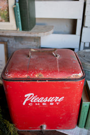 1950's Red Cooler