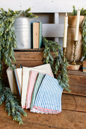 Euro Stripe Kitchen Towels