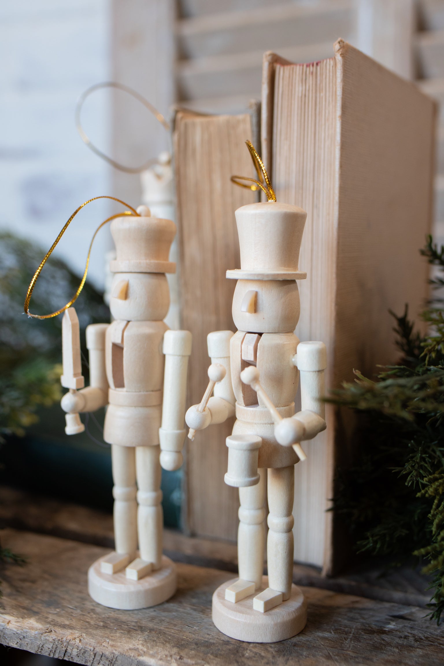 Wood Nutcracker Ornament (3 Styles)
