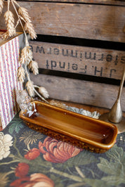 Stoneware Squirrel Snacking Dish