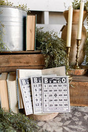 Vintage Bingo Cards The Little Burlap Barn®