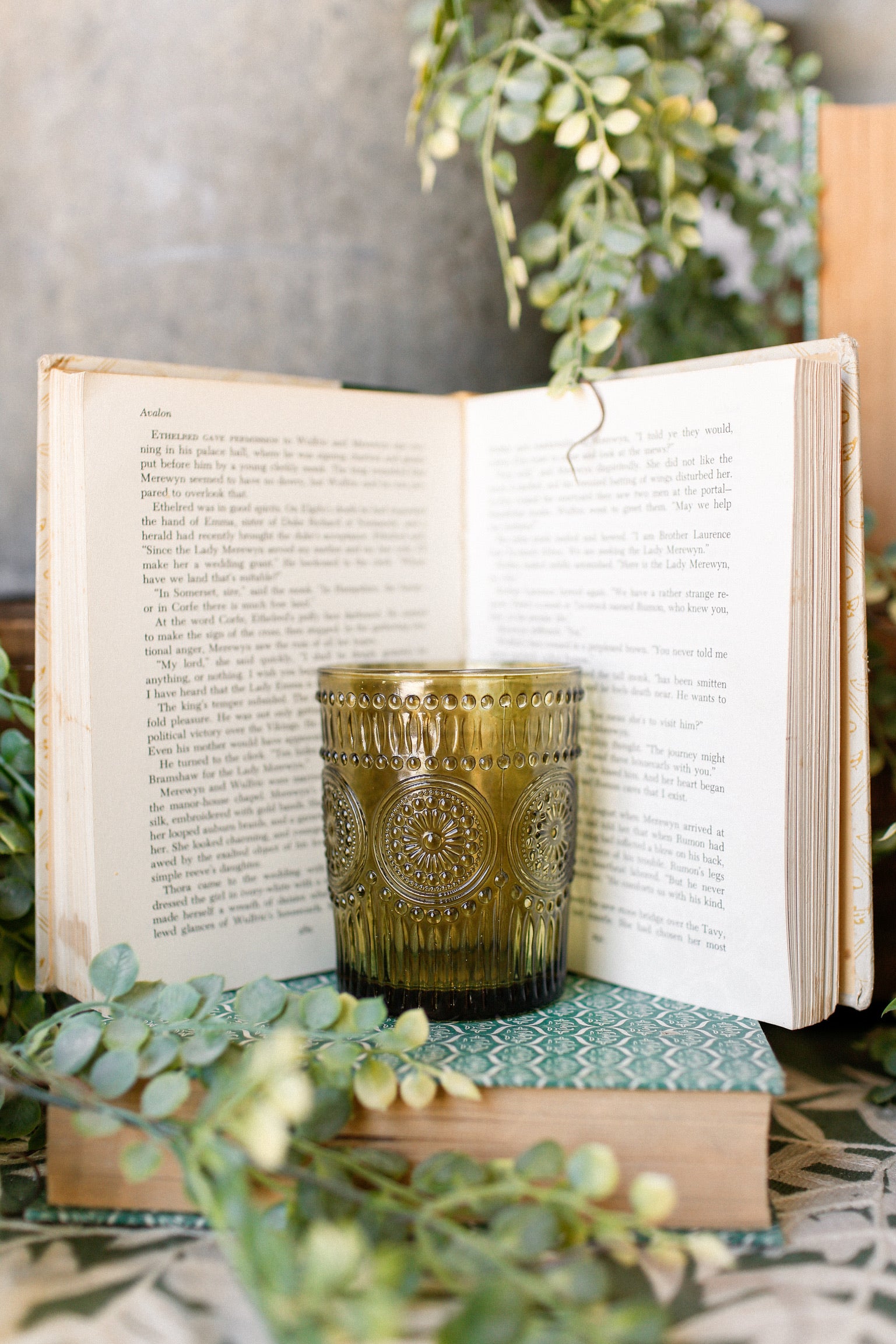 Embossed Drinking Glasses The Little Burlap Barn®