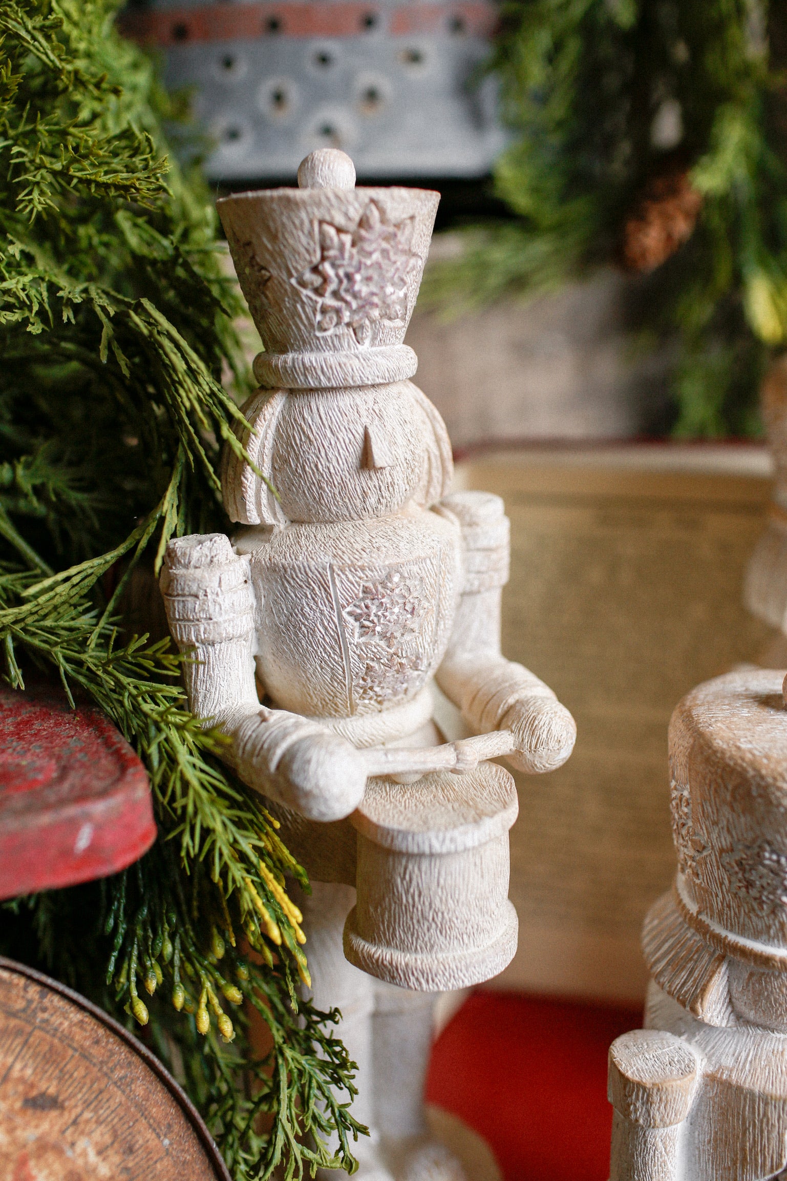 Whitewashed Nutcracker