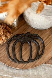 Cast Iron Pumpkin Trivet