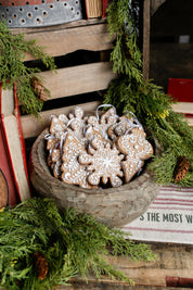 White Gingerbread Ornament