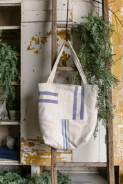 Vintage Grain Sack Tote Bag