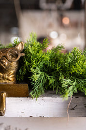 Real Touch Dripping Cedar Garland