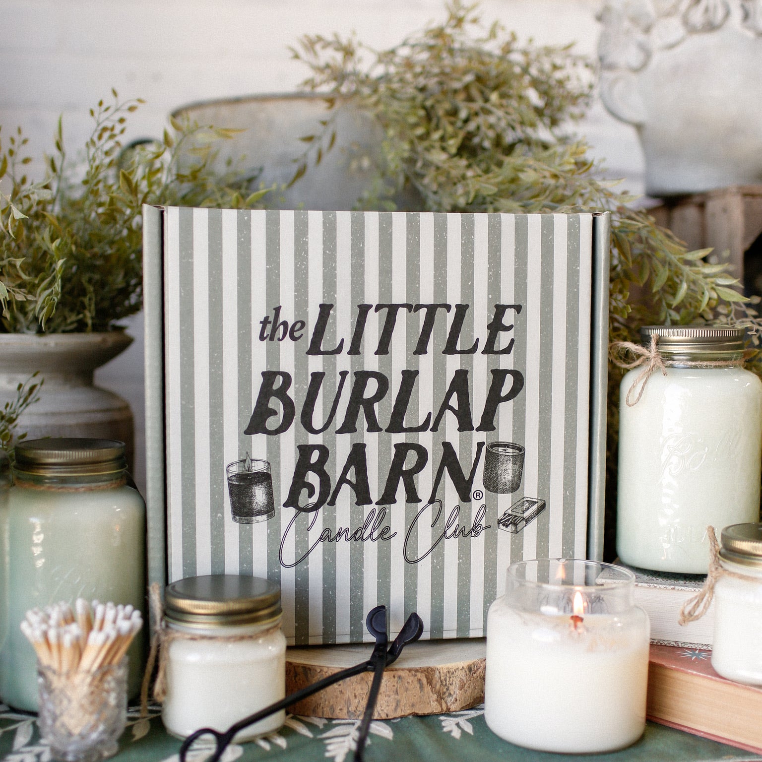 TLBB Candle Club Subscription Box The Little Burlap Barn®
