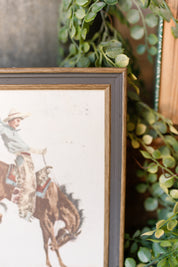 Bucking Bronco Framed Art The Little Burlap Barn®