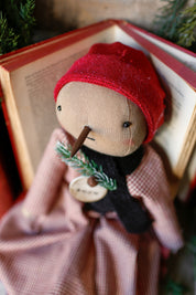 Handmade Snowgirl Doll