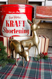 Vintage Brass Regency Deer