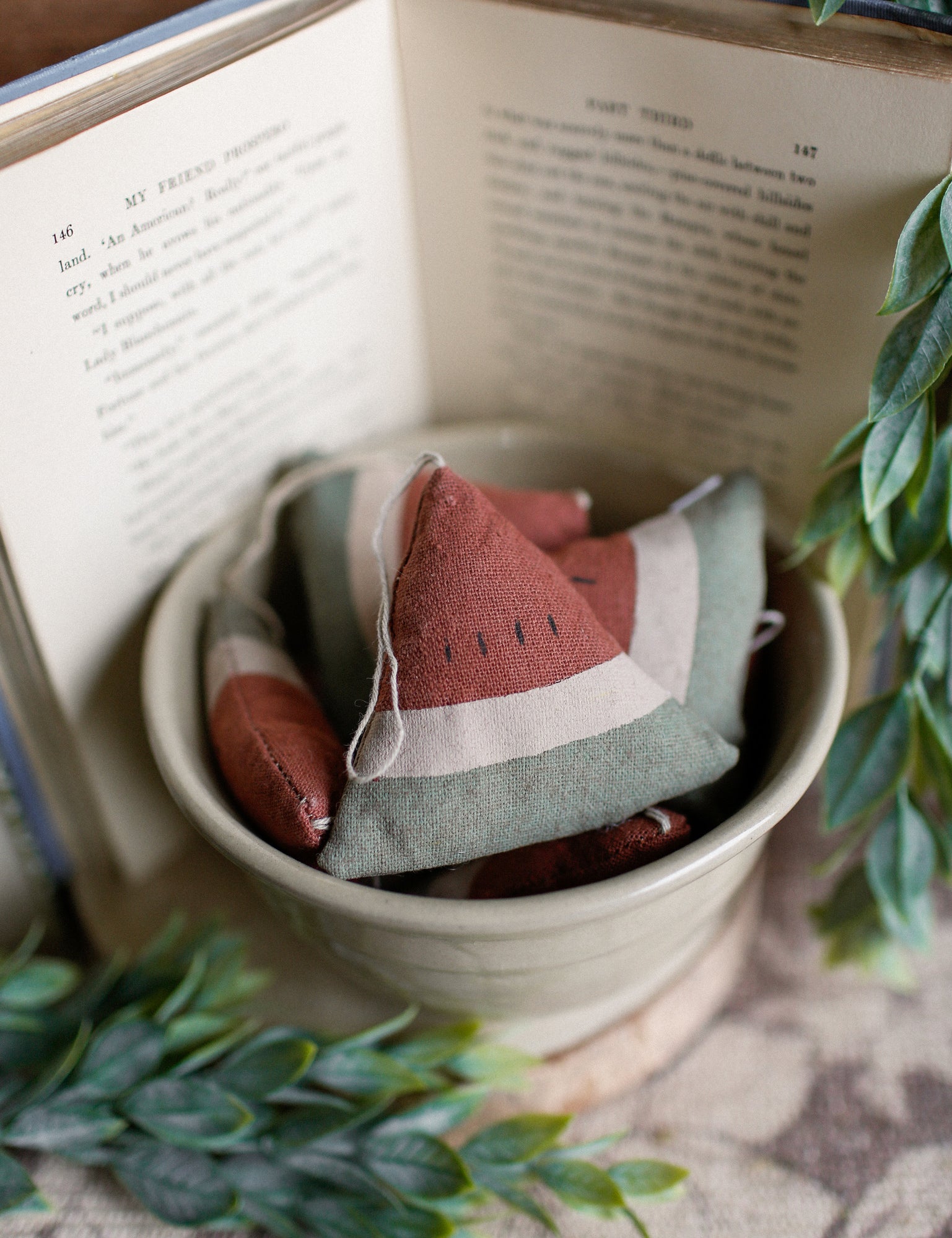 Primitive Watermelon Ornament The Little Burlap Barn®
