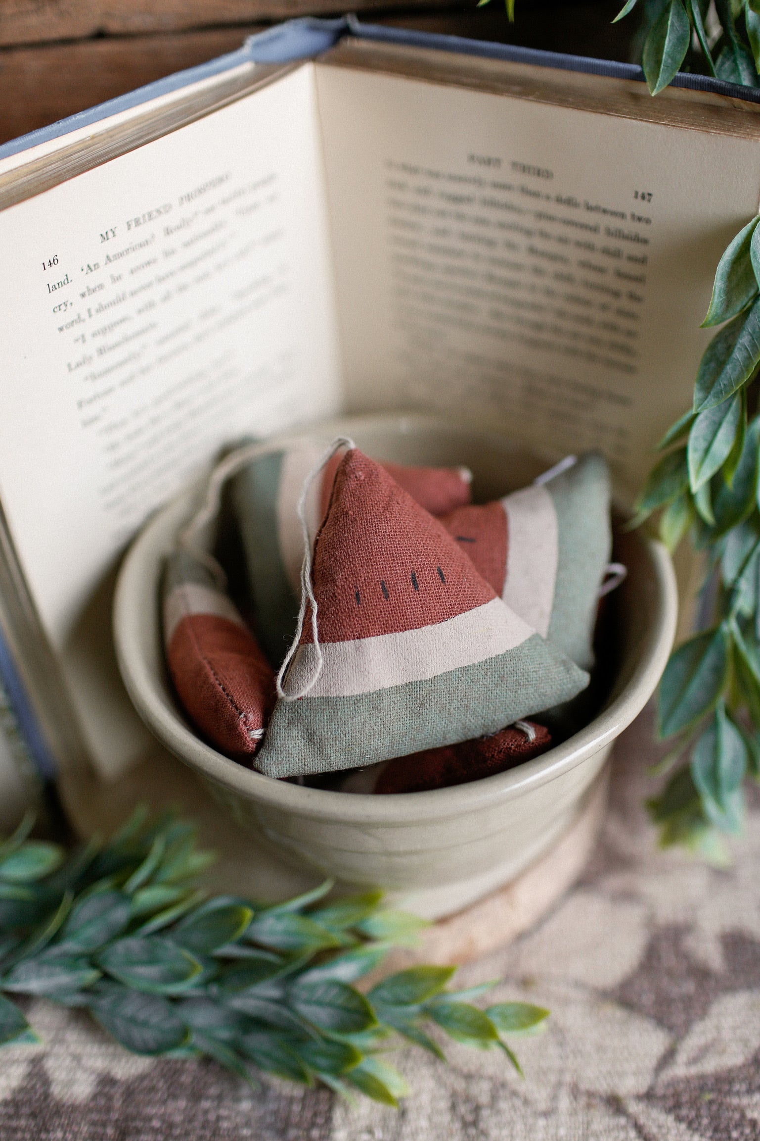 Primitive Watermelon Ornament The Little Burlap Barn®