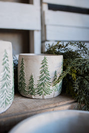 Concrete Tree Farm Pot