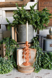 Cast Iron Wonderland Candlestick