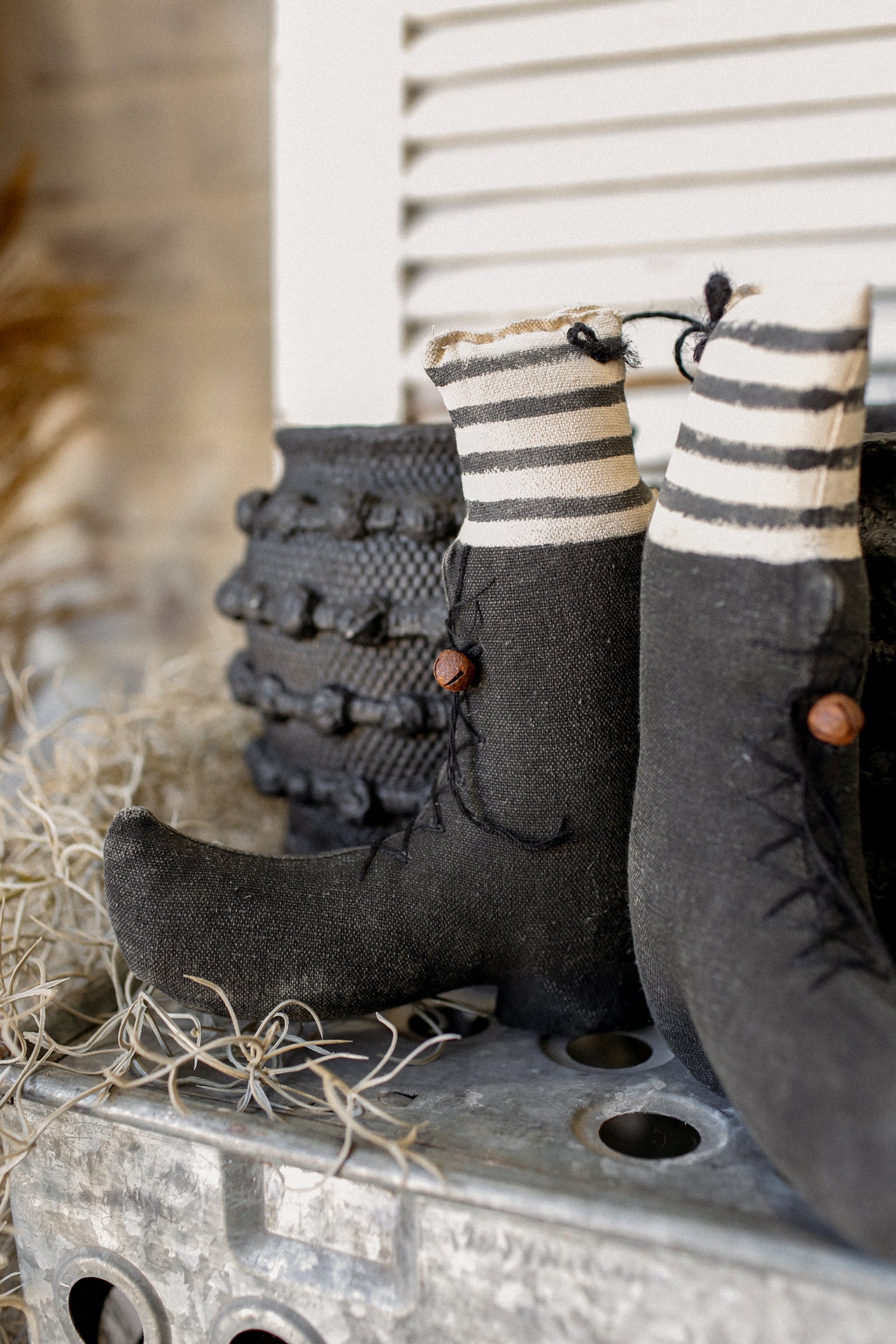 Handmade Witch's Boots The Little Burlap Barn®