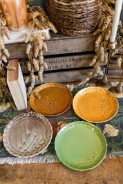 Stoneware Botanical Plate