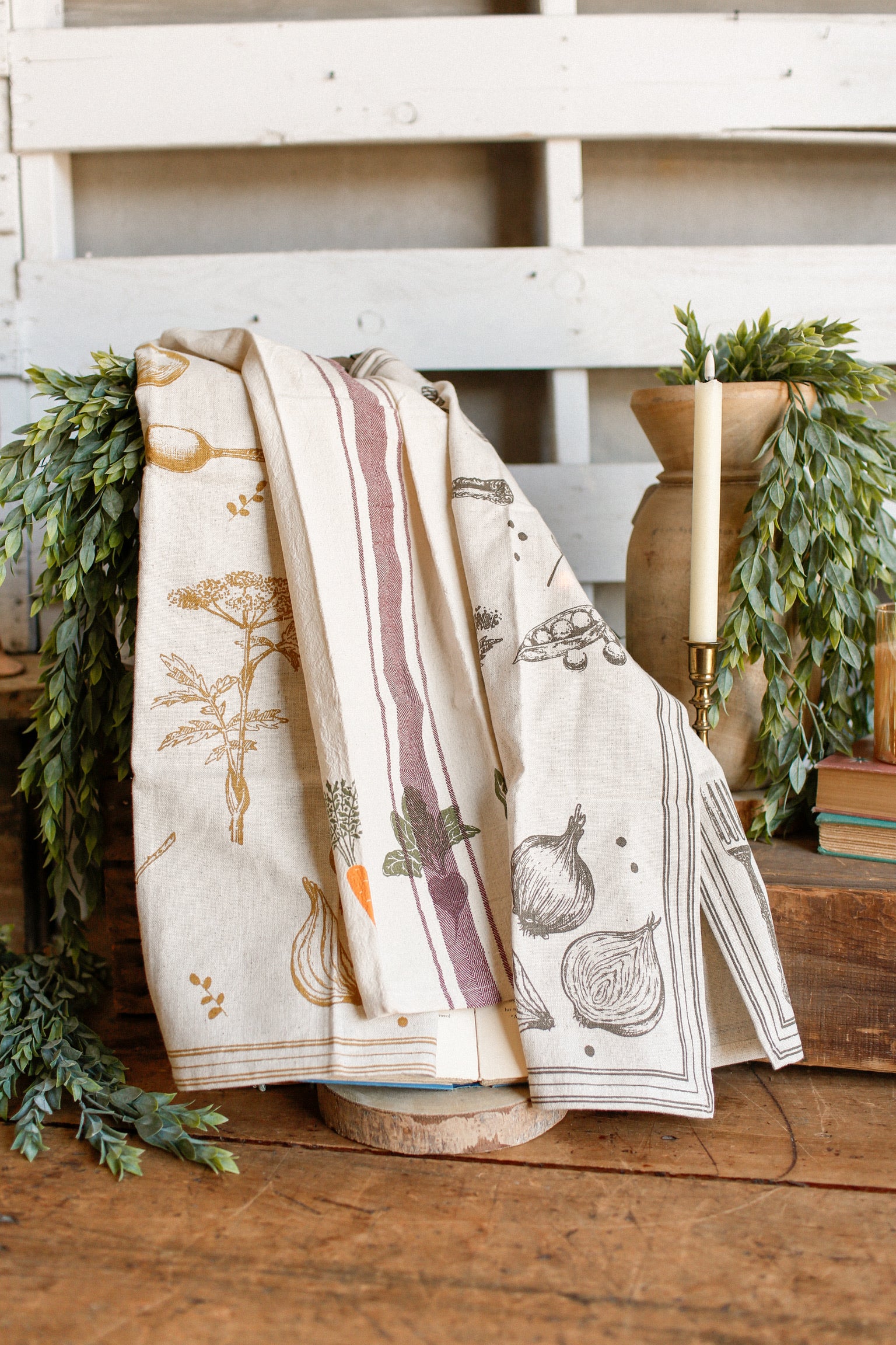 Linen Veggie Towel