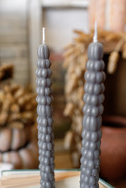 Spooky Pumpkin Taper Candle