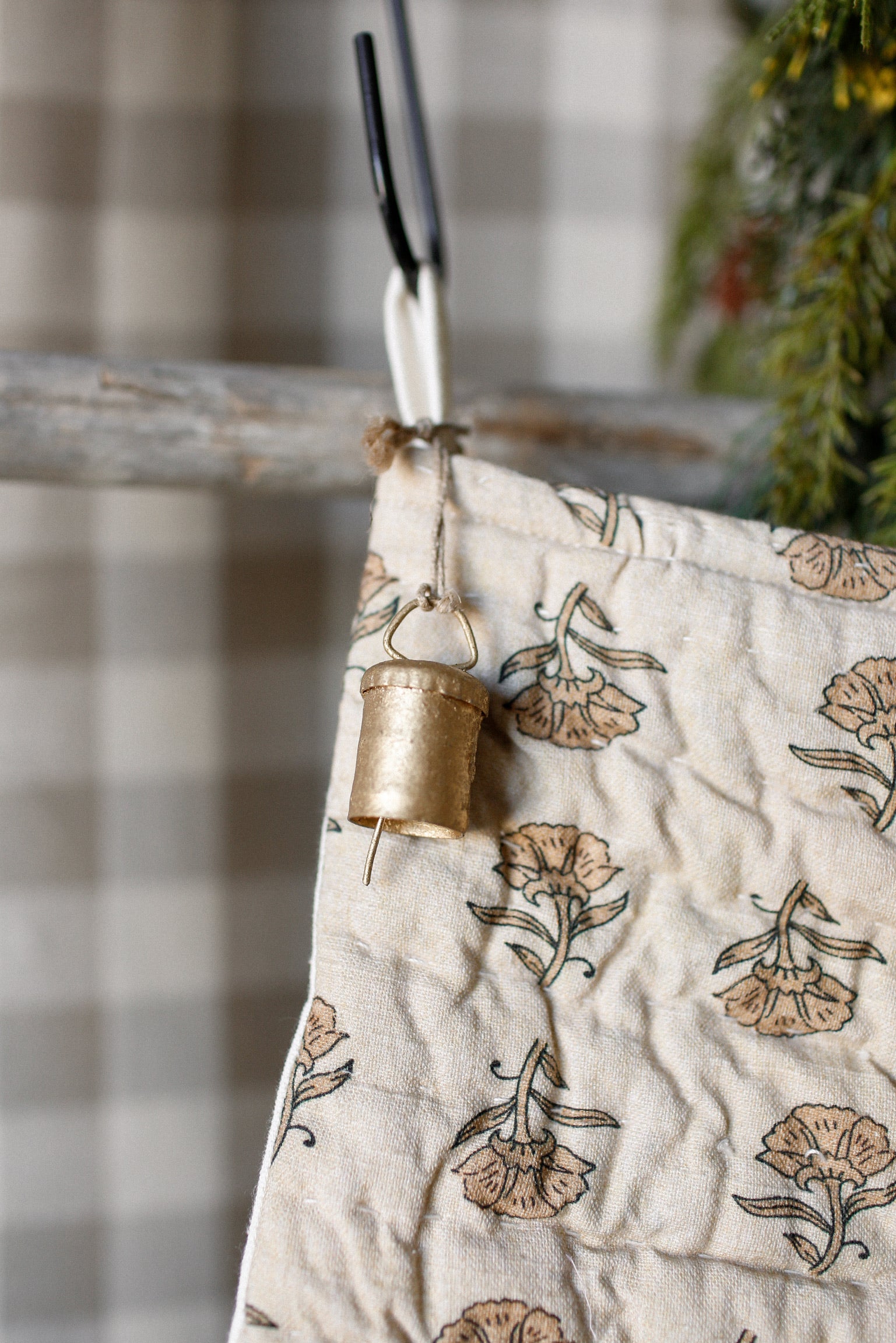 Block Print Stocking