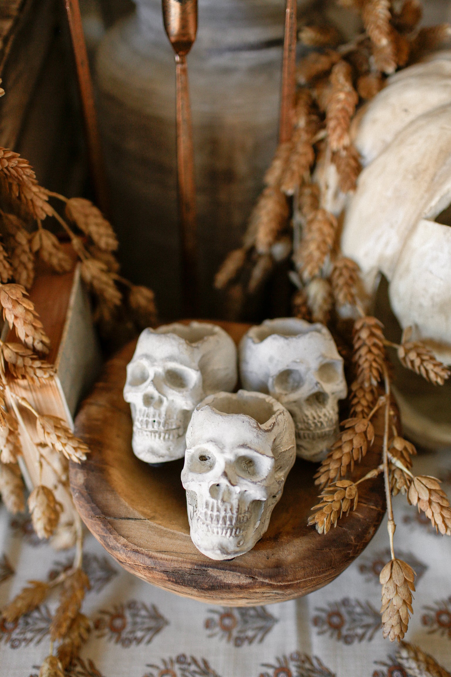 Concrete Mini Skull