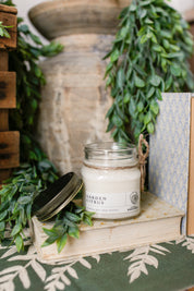Mason Jar Candle-Garden Citrus The Little Burlap Barn®