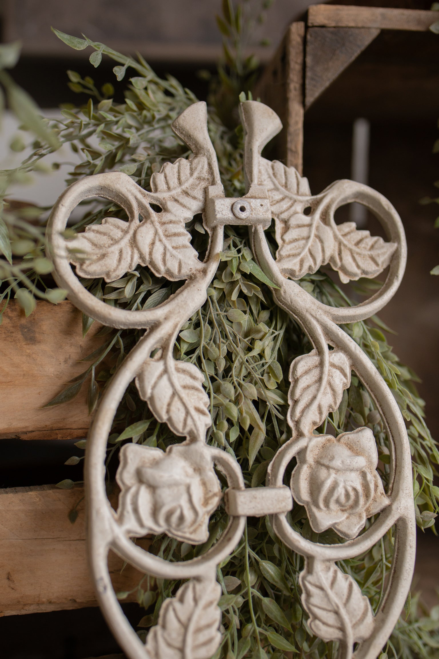 Salvaged Wrought Iron Fence Piece (A)