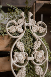 Salvaged Wrought Iron Fence Piece (A)