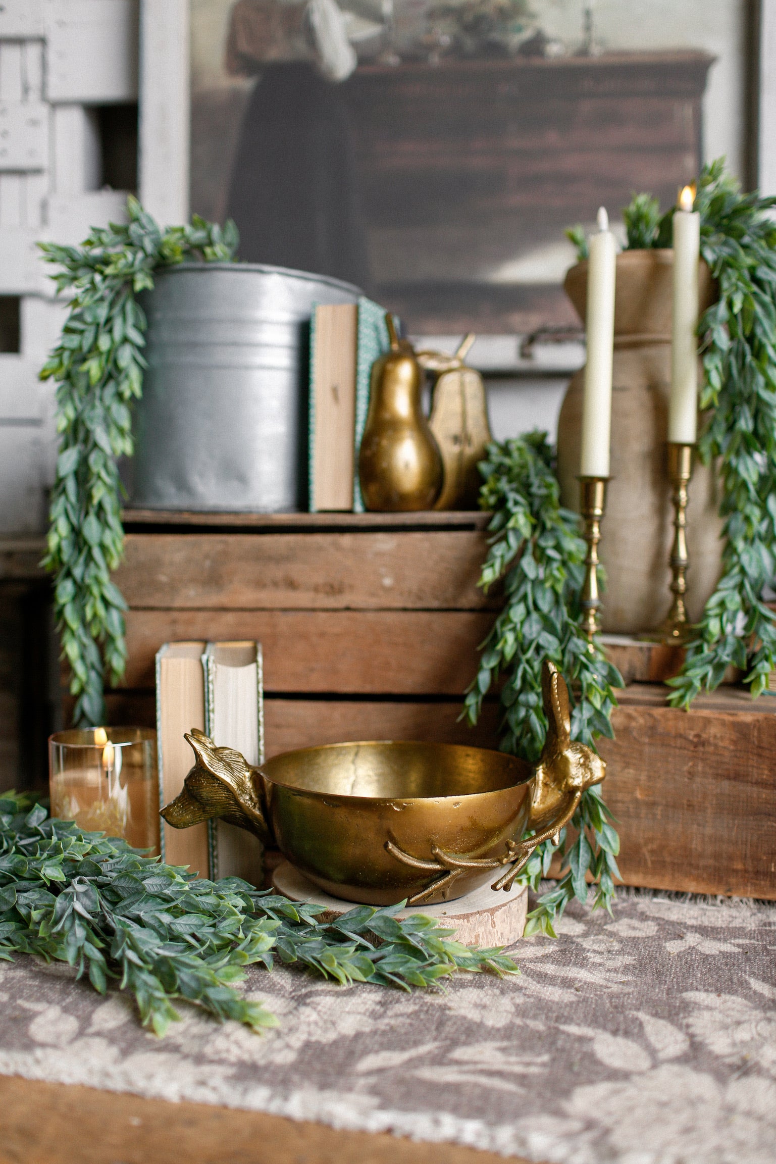 City Fox & Hare Handle Bowl