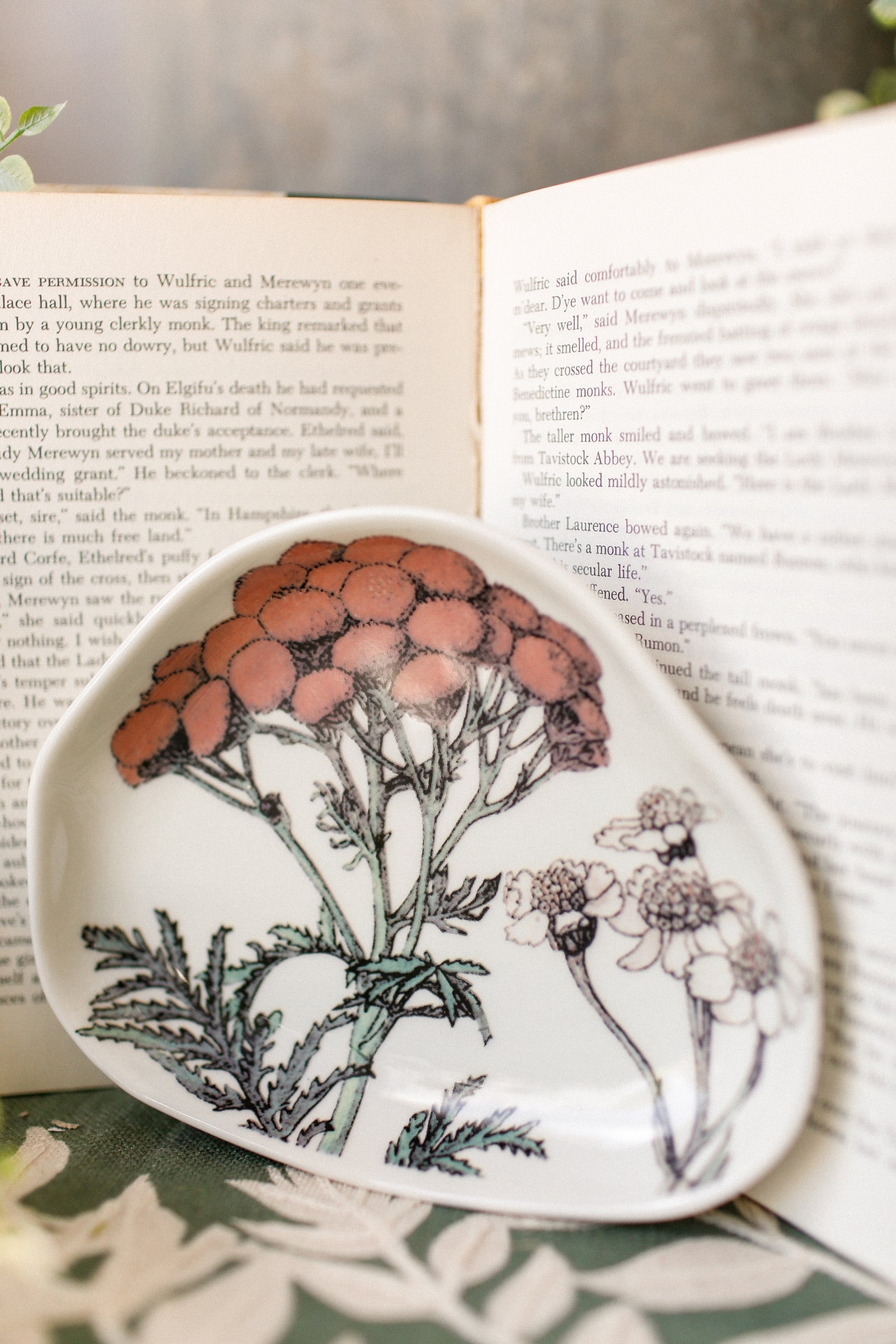 Stoneware Floral Dish The Little Burlap Barn®