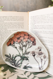 Stoneware Floral Dish The Little Burlap Barn®