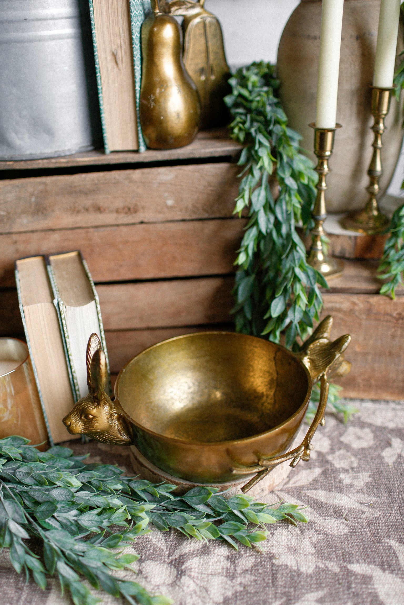 City Fox & Hare Handle Bowl