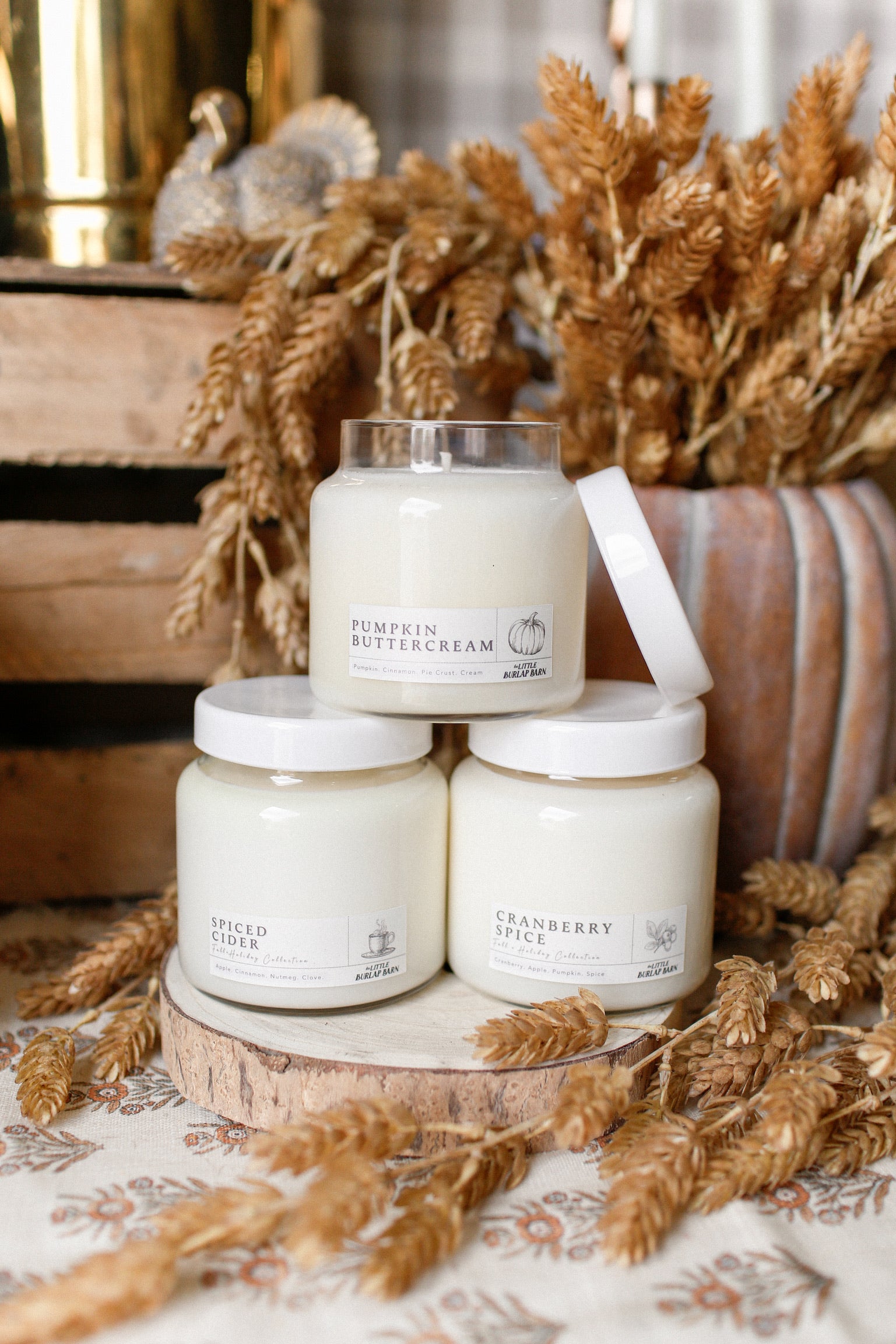 Apothecary Candle (16 oz)--Fall Collection