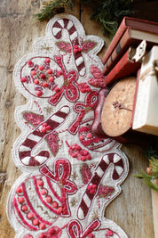 Embroidered Ornament Runner
