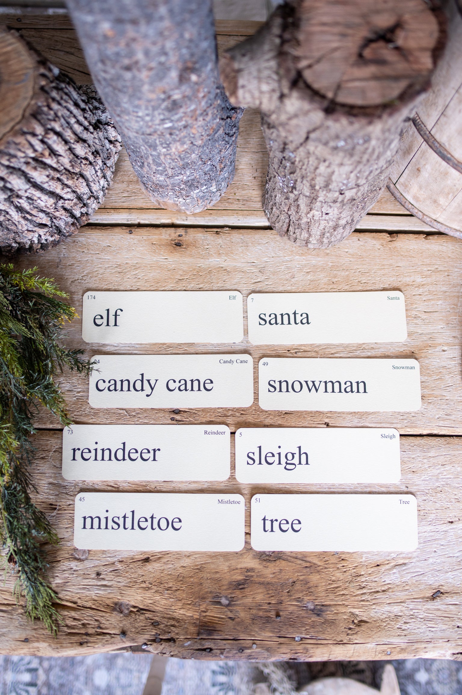 Holiday Flashcard