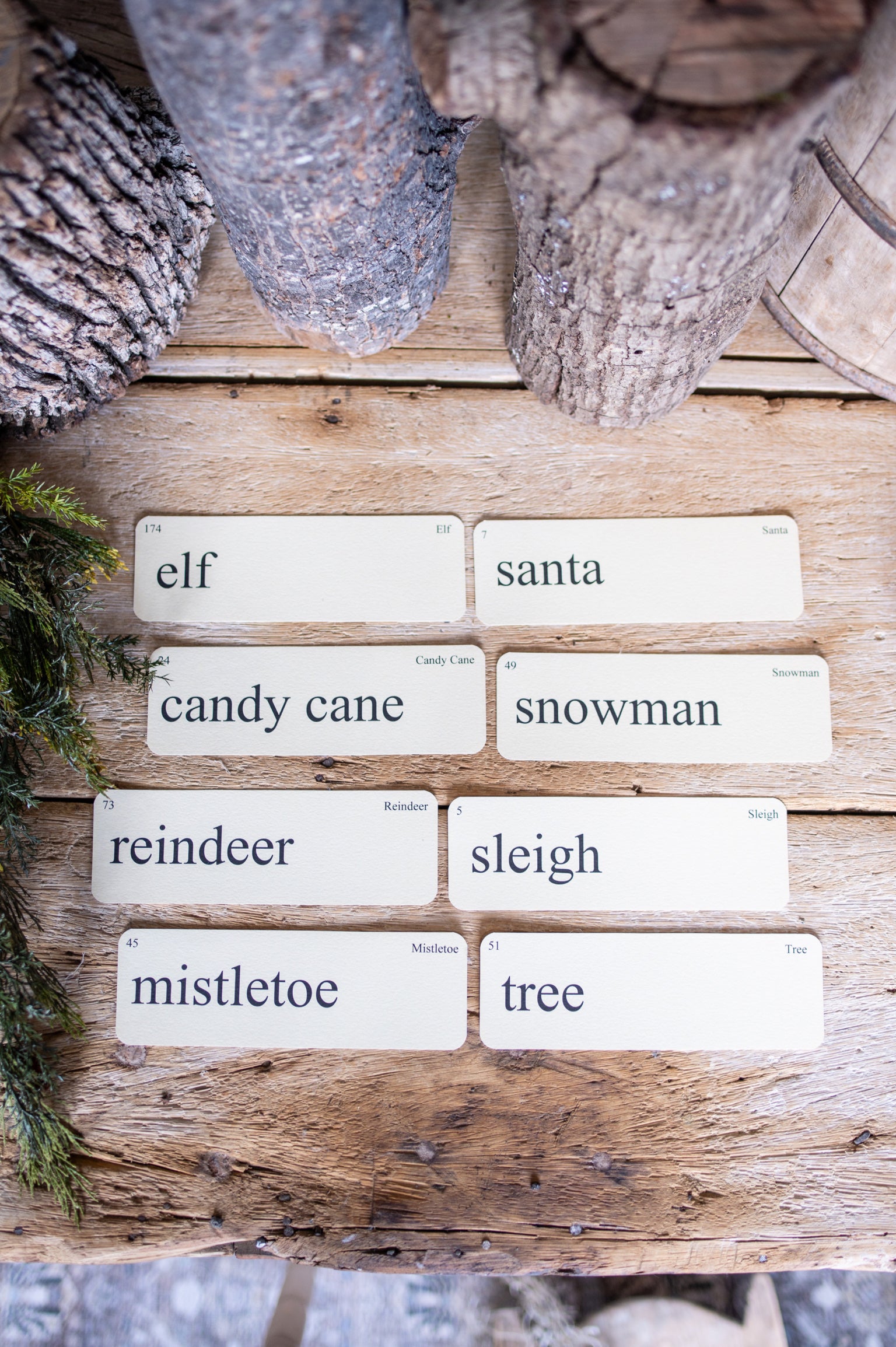 Holiday Flashcard