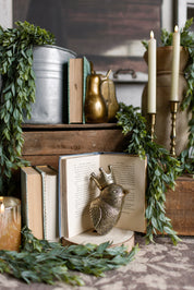 Crowned Bird Wall Mount