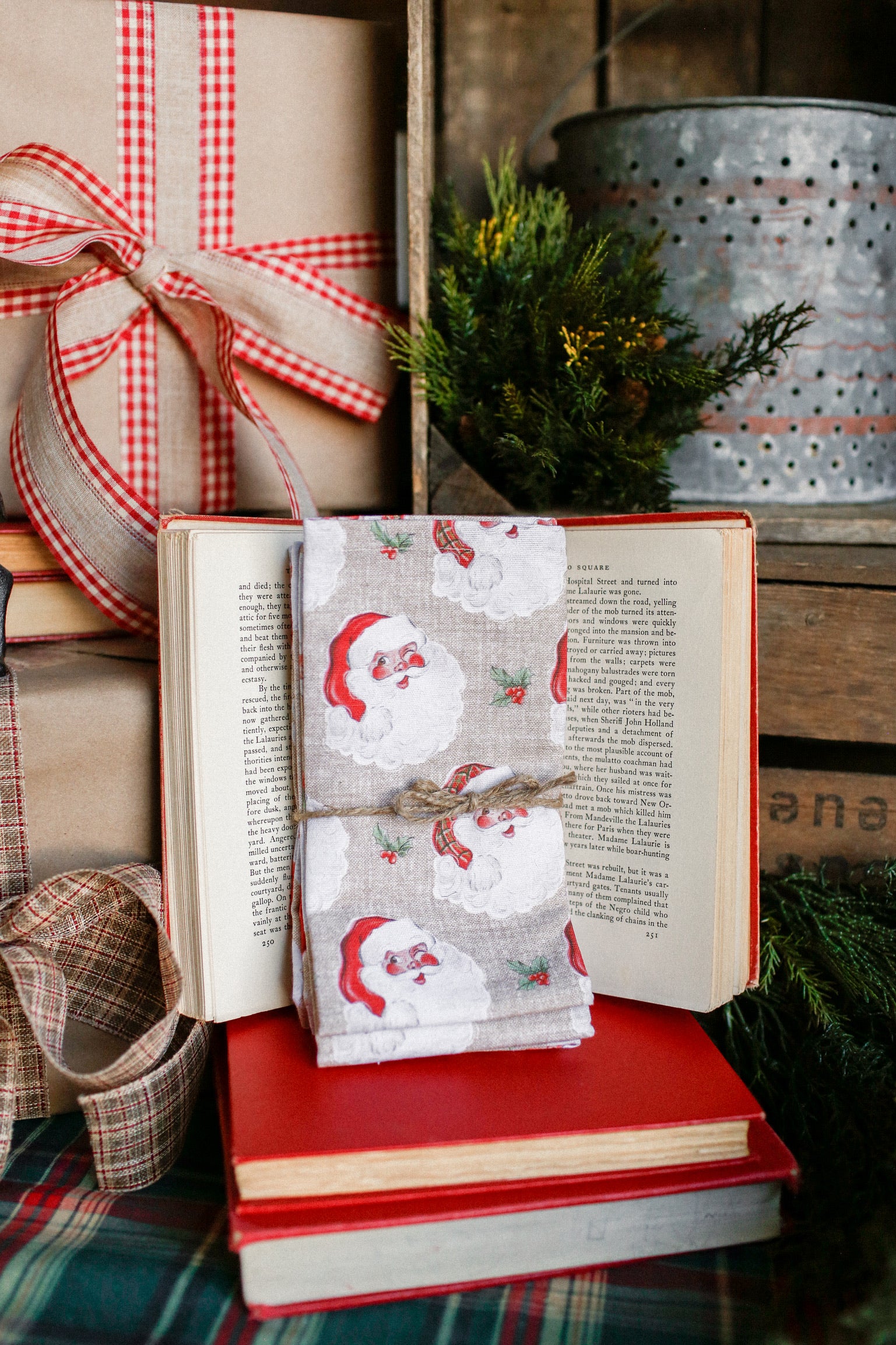 Mr. Claus Napkins (Set of 4)