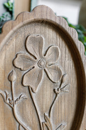Botanical Scalloped Wall Art