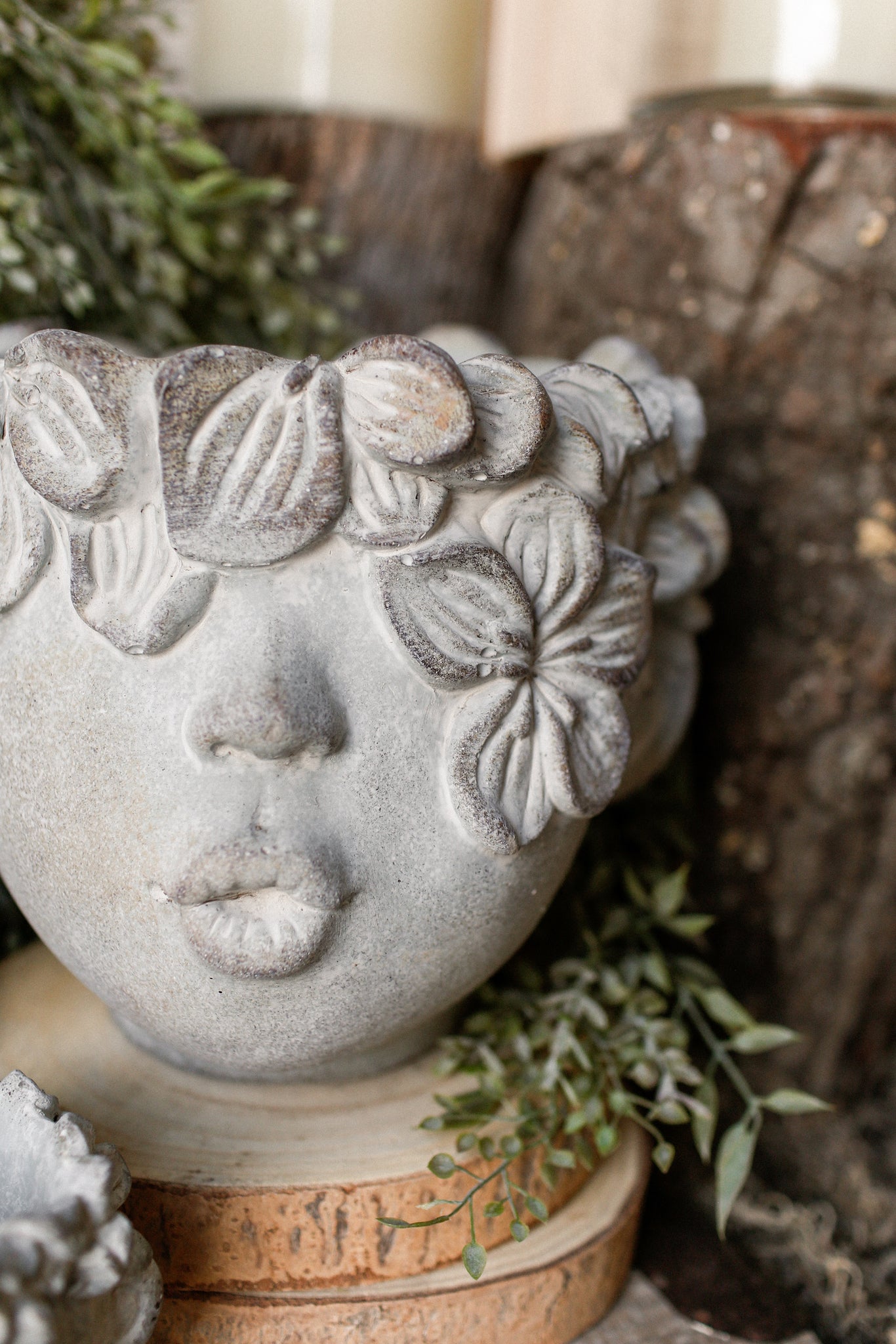 bust plant pots Kissing Face Planter (3 Sizes) – The Little Burlap Barn®